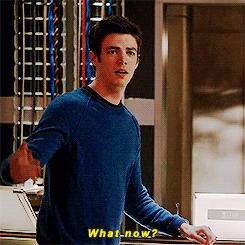 theflashgifs:#me when i watch the flash