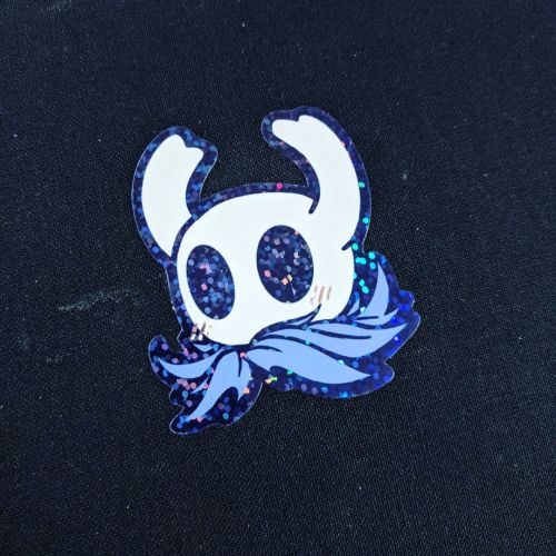 I recently got one of the best hollowknight stickers I&rsquo;ve ever seen from @ellouette !! Tha