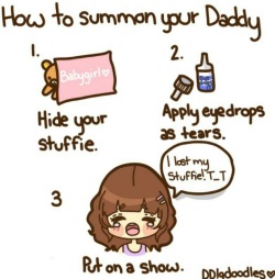 littlebunnysdaddy:  How to summon a daddy littlebunny2k14