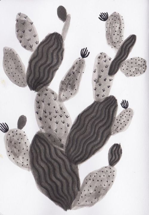 cactus-in-art:Marina Muun (Ausrtian, www.marinamuun.com)