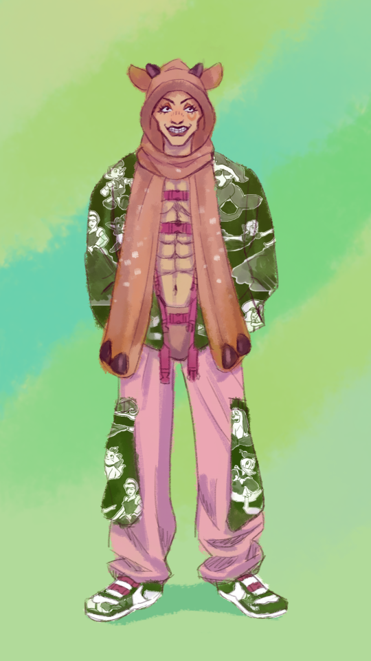 Gave Ungalo A Makeover. His Stand Is So Fun And Chaotic, Wanted To Reflect That
