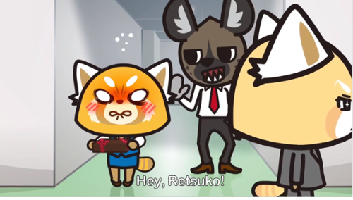 AGGRETSUKO-4KOMA Ep #43: Valentine Choco MissionPoor Haida!  