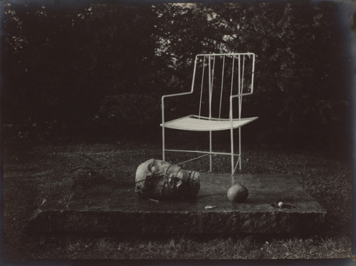 Josef Sudek - “A Walk in the Garden of a Lady Sculptor” (1953-57)