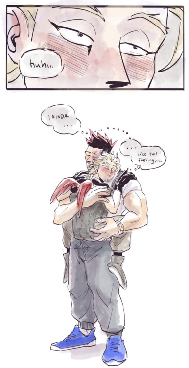 luoiae: part two - misunderstanding he knows hawks wants a sexy harness. but for the first time in h