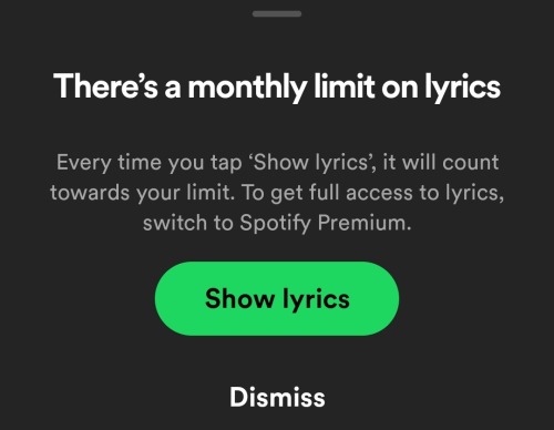 What The Actual Fuck Is This Shit. Fuck You Spotify You Capitalist Bastards