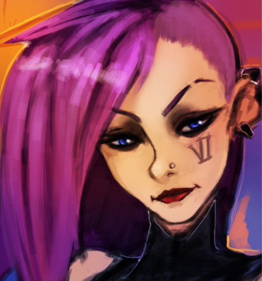 xluxifer:  All the Vi Artwork I did so far. Not sure If I want to scrap that Jinx
