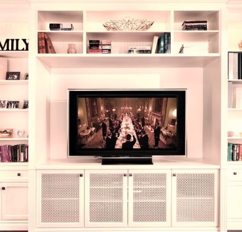 Transitional Family Room - Family Room