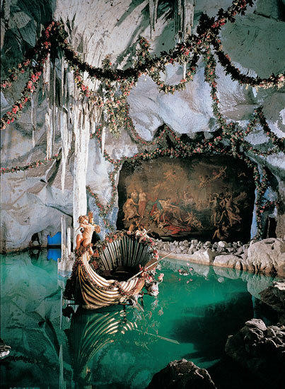 thefecklessfop:The Grotto of Venus built by Mad King Ludwig II, the perfect place to take a paramour