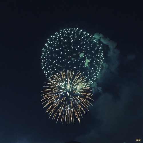 I went to a fireworks display