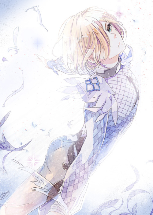 ricemoe: ✿ pixiv ✿ twitter ✿ facebook-Fanime2017For the first time, My work will be sell in the US.Y