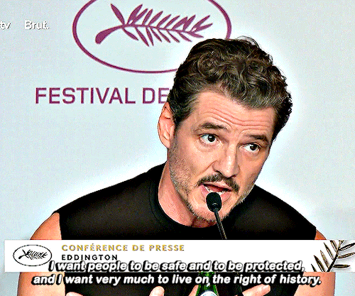 Pedro Pascal EDDINGTON - Press Conference - Cannes 2025