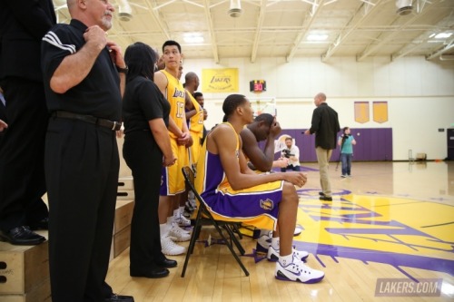 2015 Lakers Photo Shoot