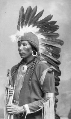  Taos pueblo man. 1890-1900. 