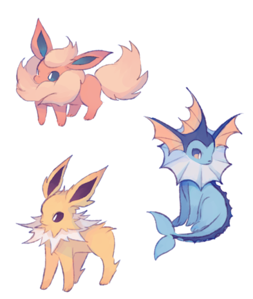 charamells:Eevee doodles