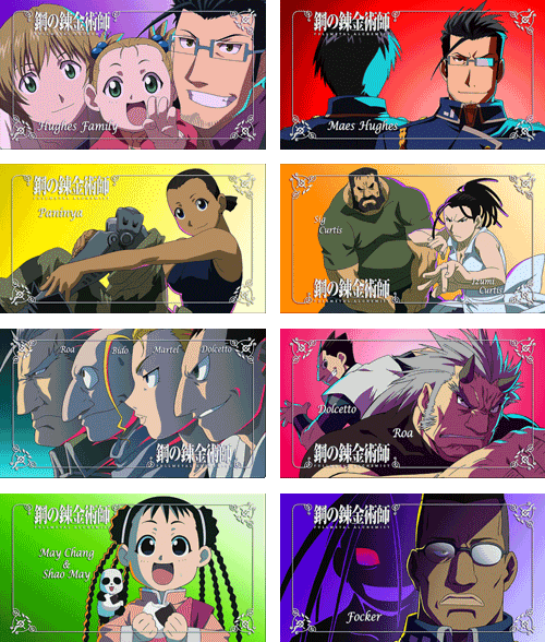 0ci0:Fullmetal Alchemist: Brotherhood | All Eyecatches (Episodes 1-64)