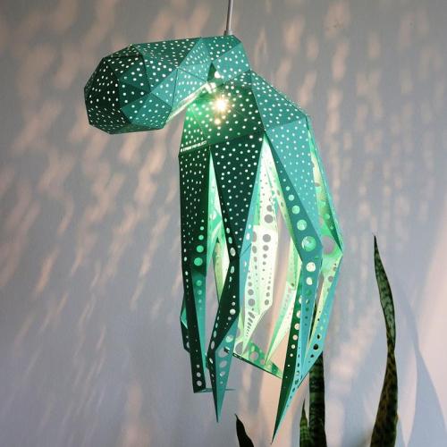 apolonisaphrodisia: Awesome Octopus Lamp  Available Here : VasiliLights