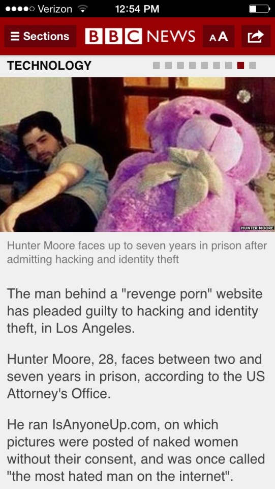 Hunter Moore Website