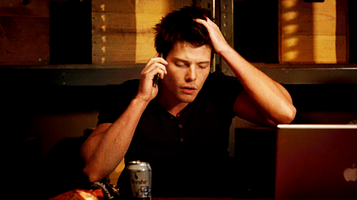 It's just pure, mindless vandalism — Hunter Parrish gifs (part two)