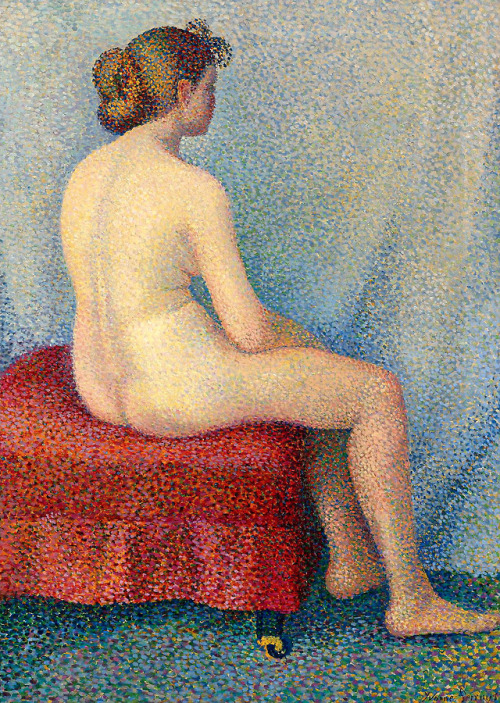 Yvonne Serruys (Belgian, 1873-1953). Naked model.