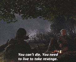 avorpalsword-deactivated2021022:  Craven, Jaime thought…. Can it be? They took my sword hand. Was that all I was, a sword hand? Gods be good, is it true? 
