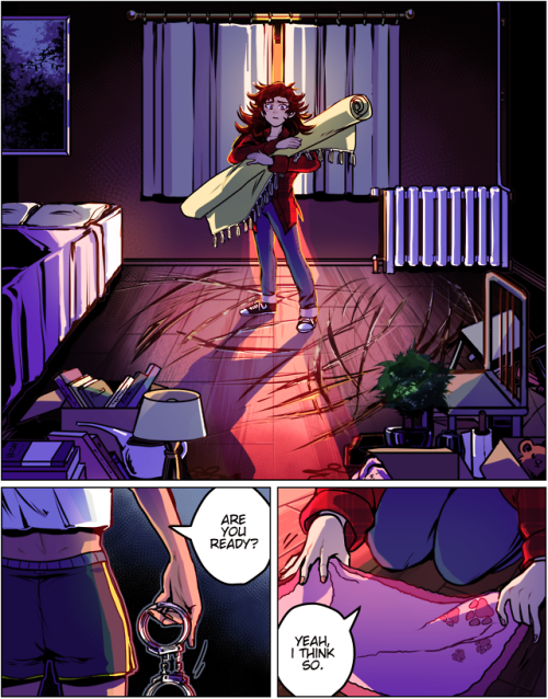 hentaishelter: sparklenaut:  Sundown is my first comic collaboration with Basalisk, and it was origi