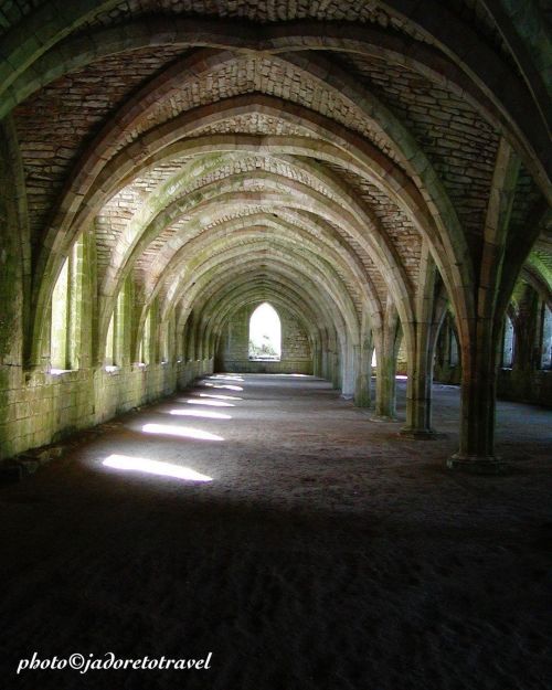 The magnificent Fountains Abbey is not only stunning at ground level&hellip;how beautiful is this sp