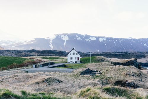 ruben-hughes: Dream home in the tiny fishing village of Arnarstapi, Iceland. Population: 15