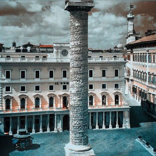 historyoftheancientworld: Column of Marcus Aurelius. #column #marcusaurelius #romanemperor #philosop