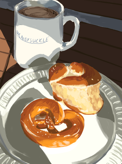 got sad, drew a pretzel