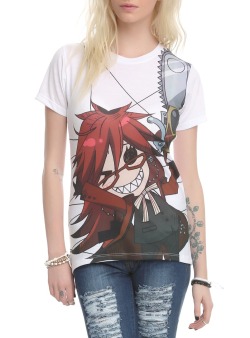 trinitythatcher:  Black Butler Girl’s T-Shirts