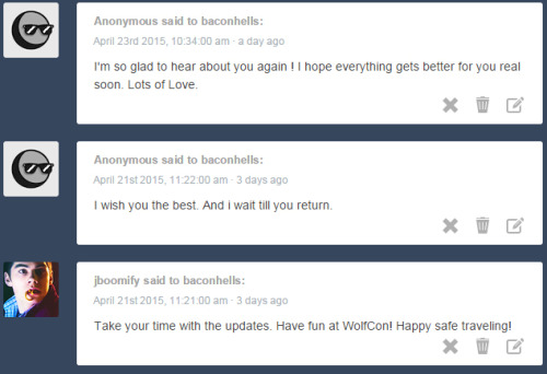 Y’all are the sweetest! Thank you very much! &lt;3 I really want to get back into the