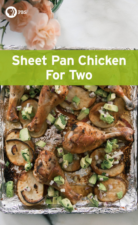 Sheet Pan Chicken for Two from PBS Food