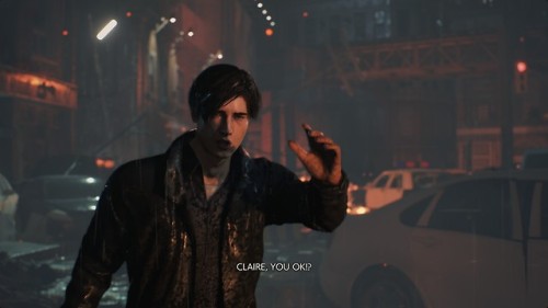 herdustisverypretty: These two screenshots are just absolutely killing me, Leon looks so dumb