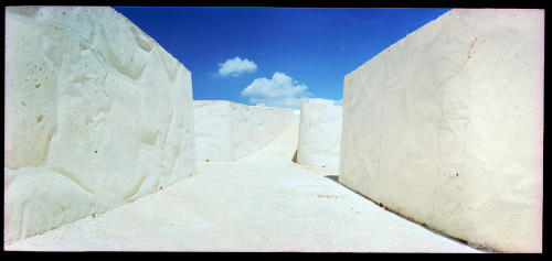 Cretto di Gibellina, Sicily, Italy, Widepan Pro II, Kodak E100G, xpro