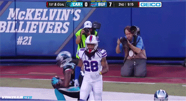 vanillacts:  Cam Newton to Kelvin Benjamin for 6