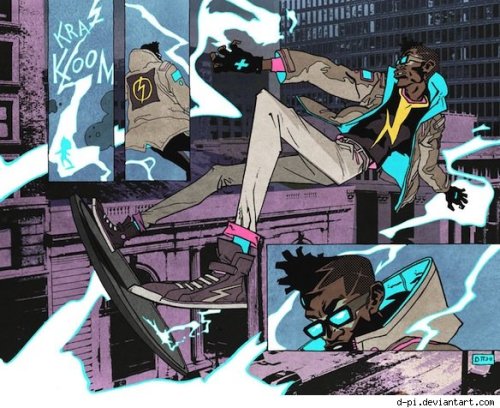 saucerkommand:Spectacular art by the Prince of Cats, Ron Wimberly! 