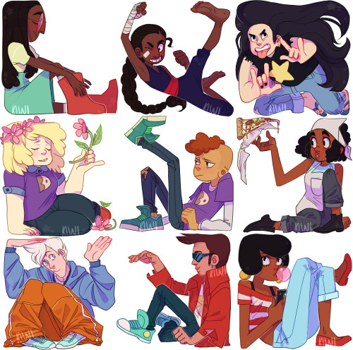 Do you like stickers? Do you like Steven Universe? Do you like things of roughly the same size? WELL