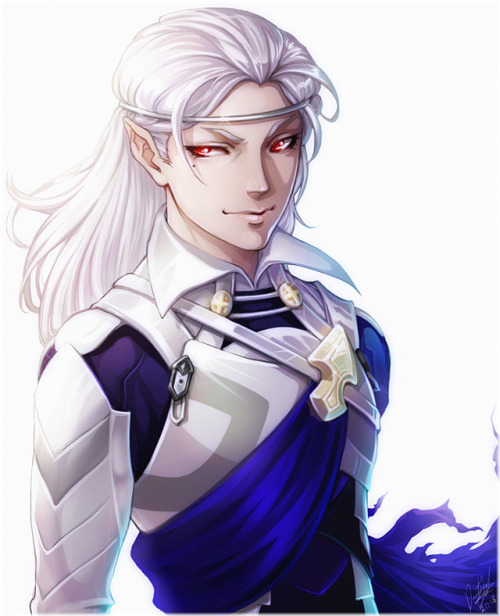 lunariseclipse-art:Alt Male version of Corrin From “Fire Emblem Fates”. I renamed h