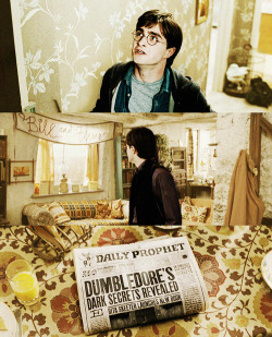 ronaldweasl-y:  Harry Potter and the Deathly Hallows + Yellow 