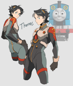 revolocities:  remember my thomas the tank engine mecha au i made last year  well i went and redesigned the characters and added new ones, alright 