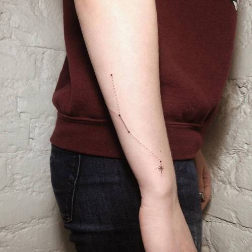 Optimism constellation tattoos for a Sagittarius...
