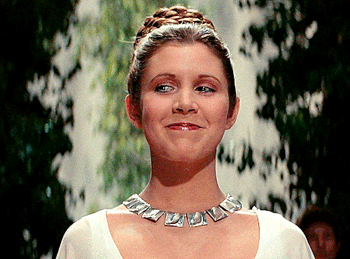 Carrie Fisher As Leia Organa In Star Wars: A New Hope (1977)