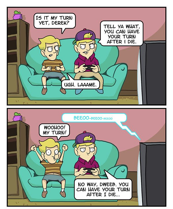 dorkly:  Older Brother’s Turn 