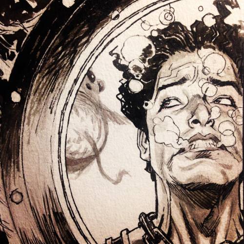 Detail from another cover. #andrewrobinson #bubbles #houdini