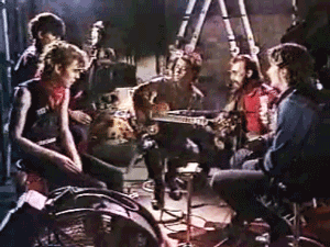 sexy-presley-in-leather:  &ldquo;Stray Cats Unplugged&quot;  