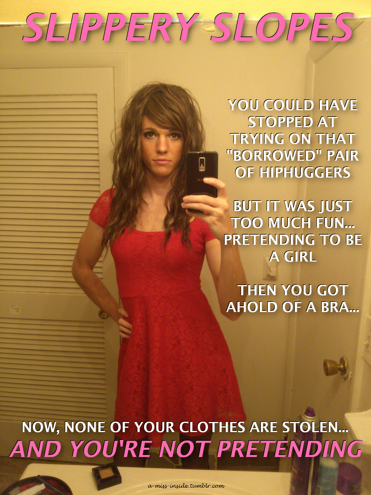 Sissy Crossdressing Faggot On Tumblr