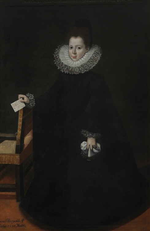 María Luisa de Aragón, Duchess of Villahermosa by Juan Pantoja de la Cruz, c. 1593