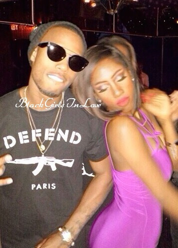 blackgirlsinlove:  Singer/Songwriter Sevyn Streeter and her boyfriend rapper B.o.B