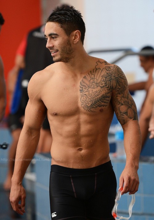 sportsmennaked:  Shaun Johnson of the New Zealand Warriors… 