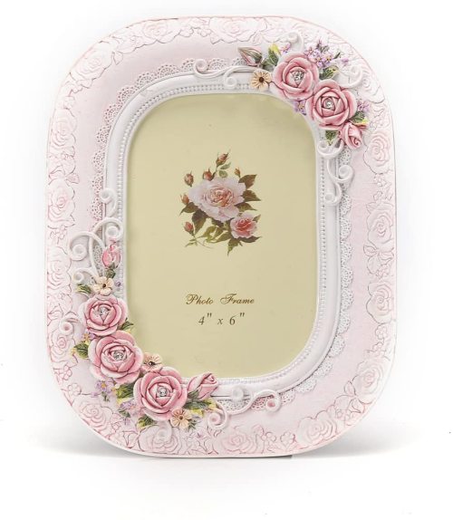 pretty floral framesone (by Gift Garden)two - white / yellow (by KONVINIT and Zhenzan Frames)three (